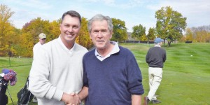 Eric Johnson & George W. Bush